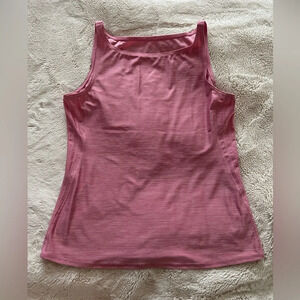 Women’s Rare Lululemon Pink Glide Strap Workout Tank Top in EUC